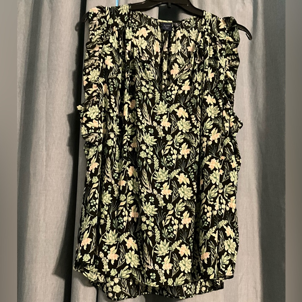 Kaari Blue Women’s Plus 3X Blouse